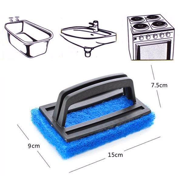 Miếng bọt biển- chà bay vêt bẩn mà không đau tay- màu ngẫu nhiên