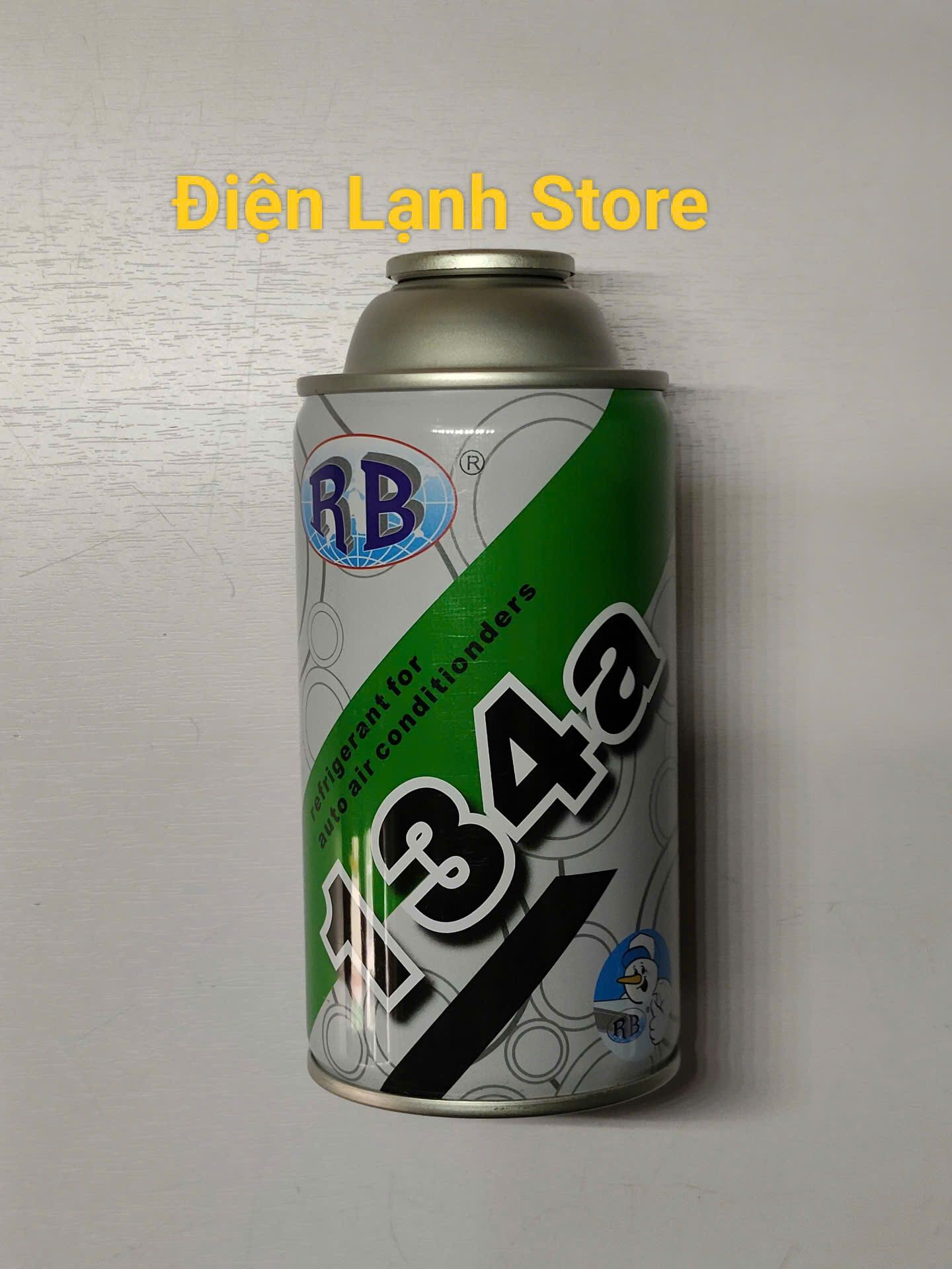 Gas lon 134a thương hiệu RB.