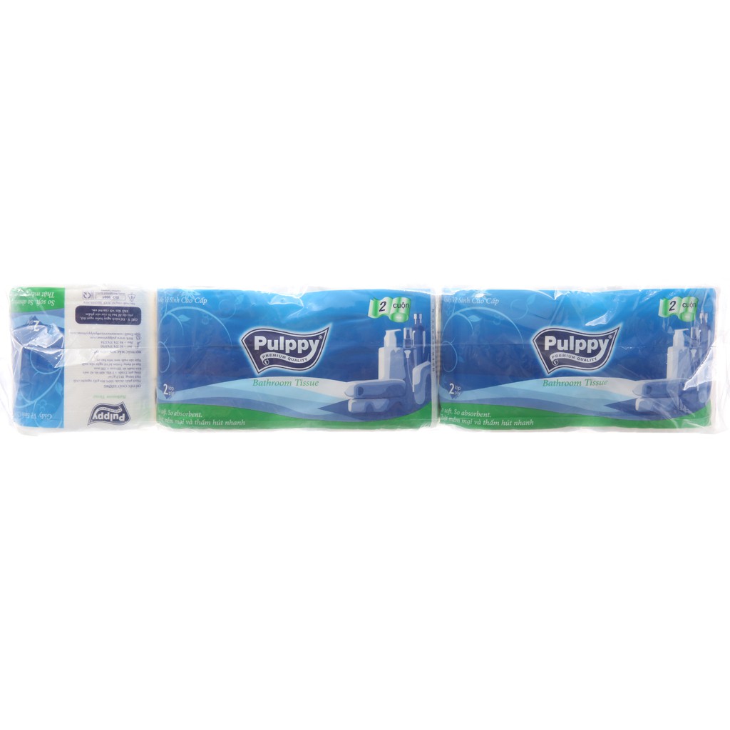 [HCM]Giấy vệ sinh Pulppy 2 lớp - 10 cuộn