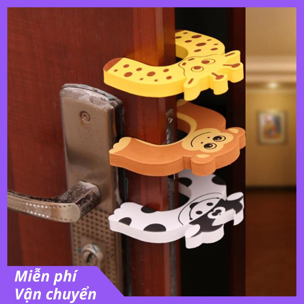 Combo 2 Miếng chặn chống va đập cửa hình thú dễ thương