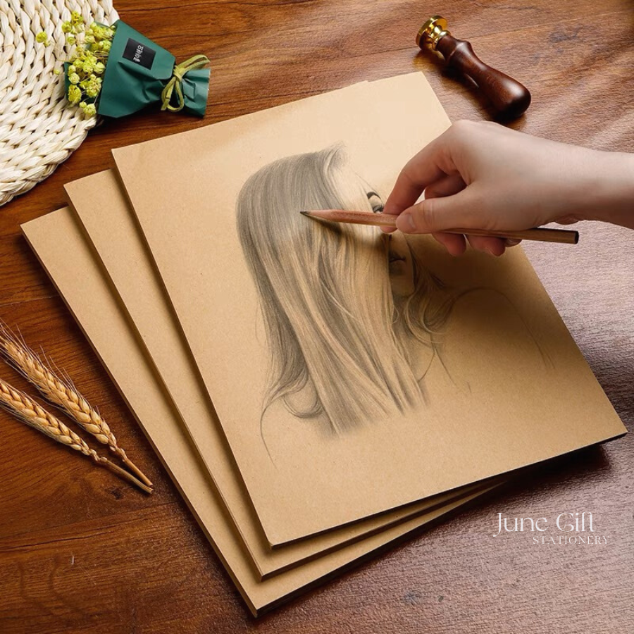 Giấy kraft viết thư phong cách vintage