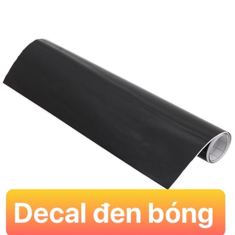 decal đen dán bể cá cảnh đen bóng dày chất lượng cao ( khổ 60 khổ 80 )