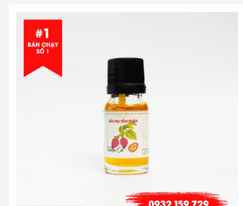 [HCM]Dầu Nụ Tầm Xuân ( Rosehip)