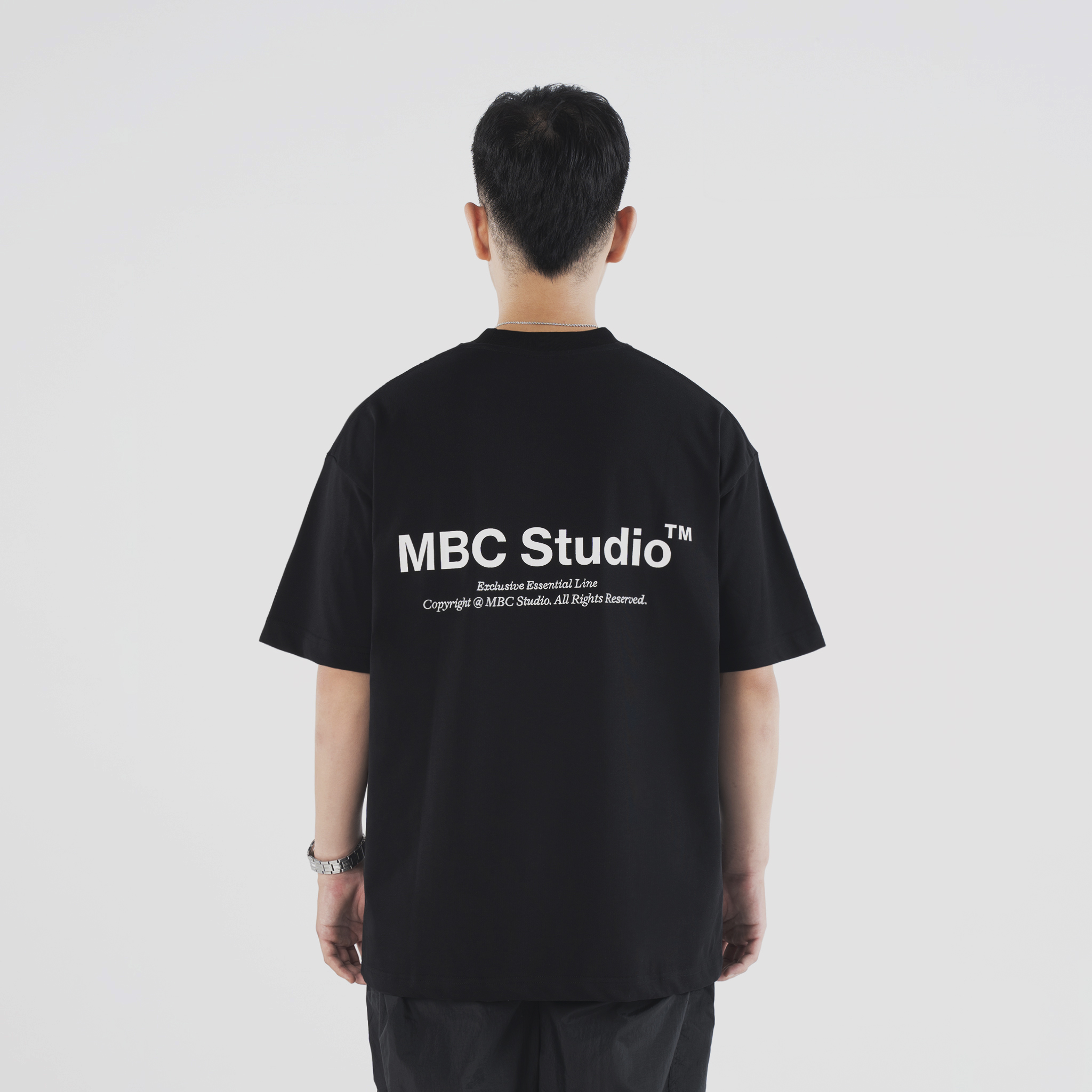 Áo Thun MBC Studio F/W 2022 Collection - Đen/Kem