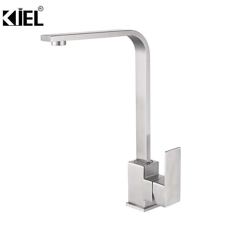 Vòi rửa chén cao cấp nóng lạnh vuông inox304, vòi rửa bát, vòi chậu rửa chén, vòi chén. Bảo hành 03 năm