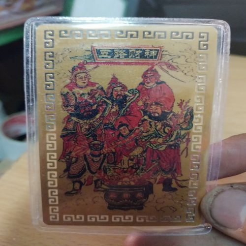 kim bài linh phù ngũ lộ thần tài