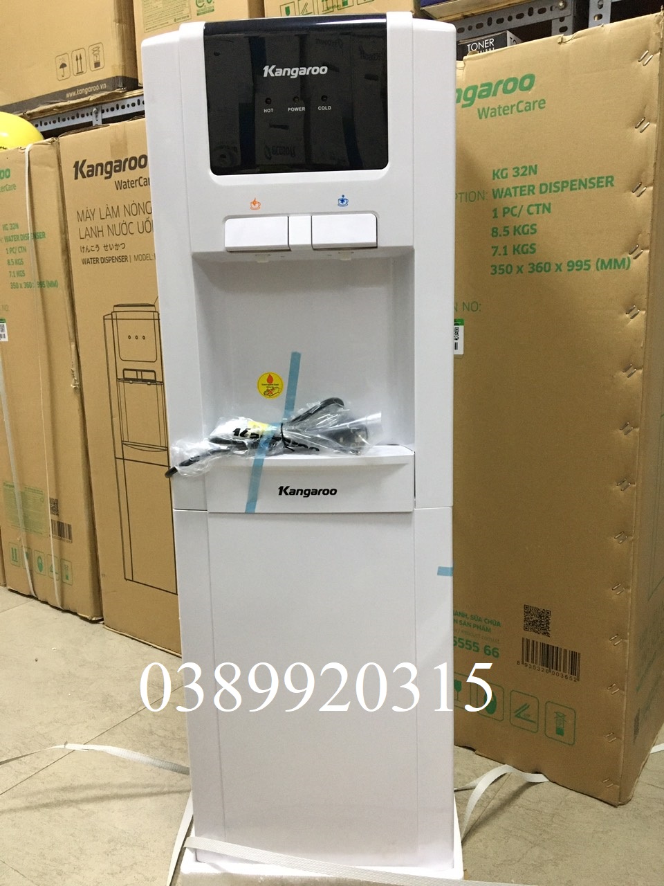 Cây nước nóng lạnh Kangaroo - KG32N