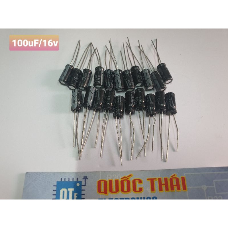 Combo 20 tụ điện  100uF/16v