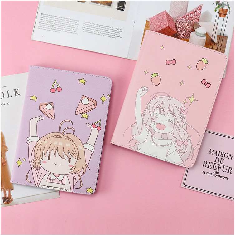 Ốp iPad, Bao Da iPad Hoạt Hình chibi