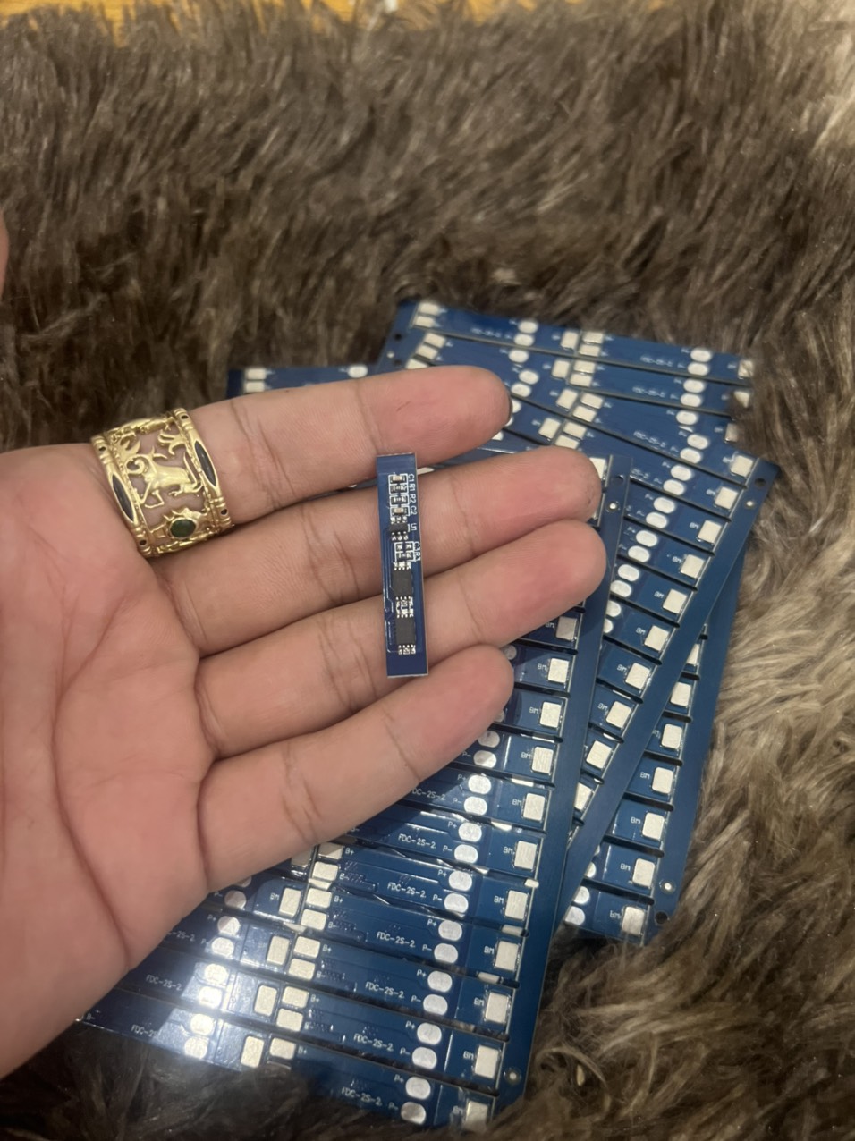 Mạch 2s 3a bảo vệ pin li-ion 7.4v 8.4v 18650.