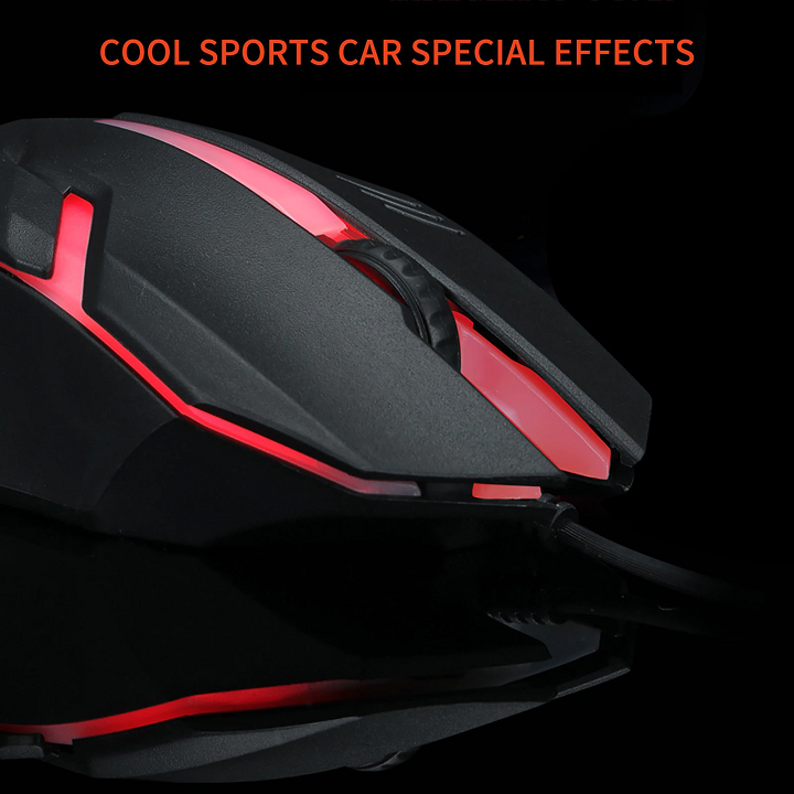 Chuột game thủ có dây Divipard OP-20 đèn led