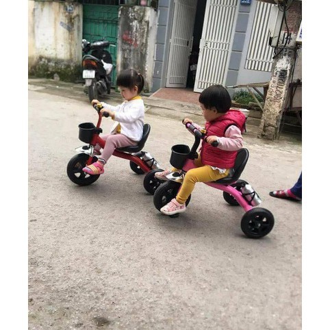 Xe Đạp 3 bánh có Bình nước Đủ màu cho bé