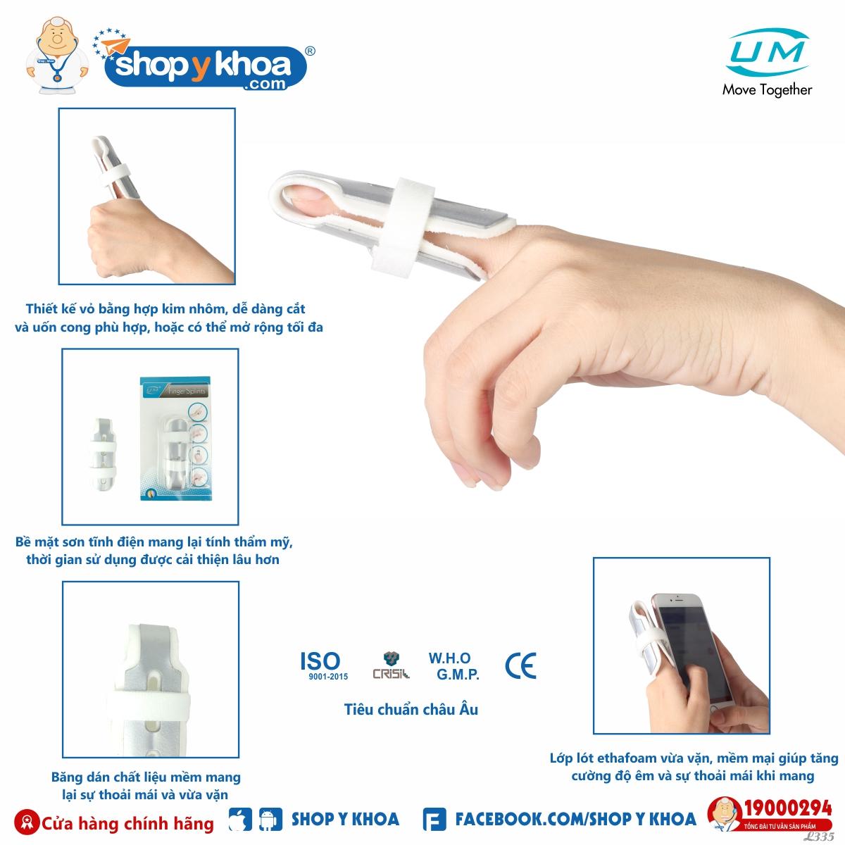 Nẹp ngón tay kín United Medicare (E01)