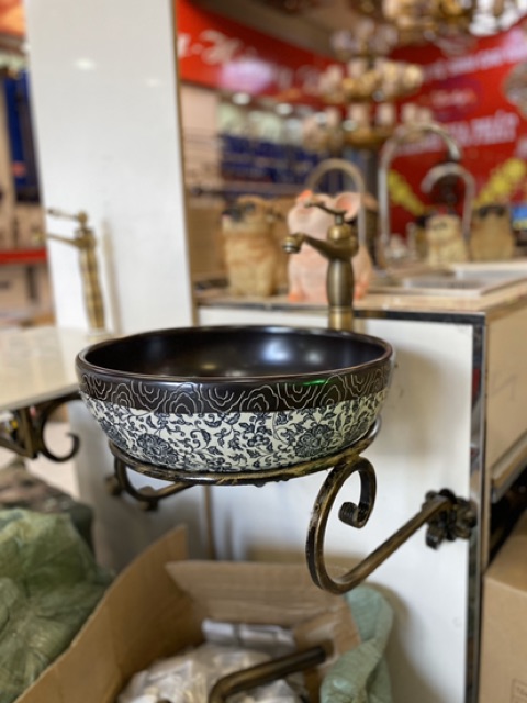 Kệ sắt để lavabo EV-KS02