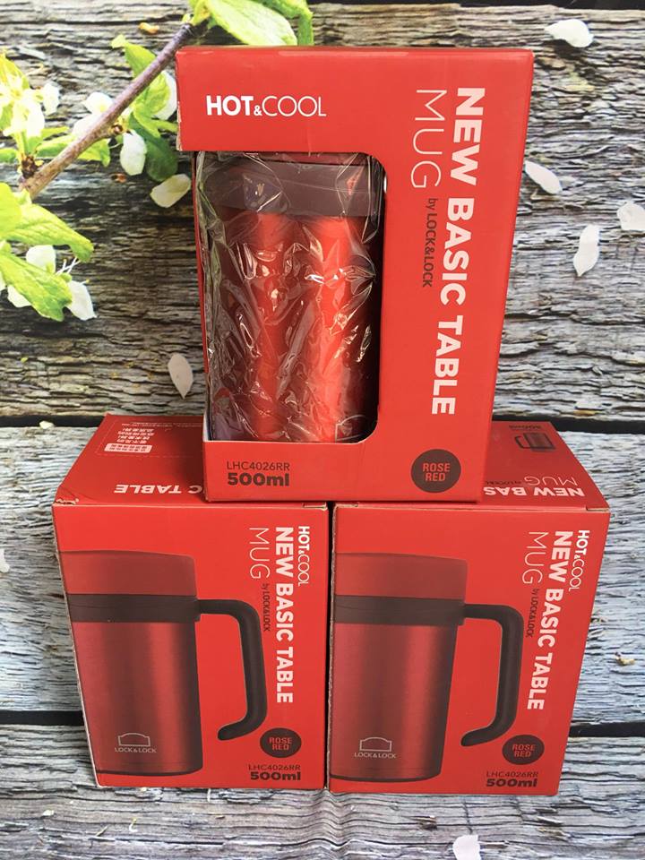 Bình Giữ Nhiệt Lock&Lock New Basic Table LHC4026RR (500ml)
