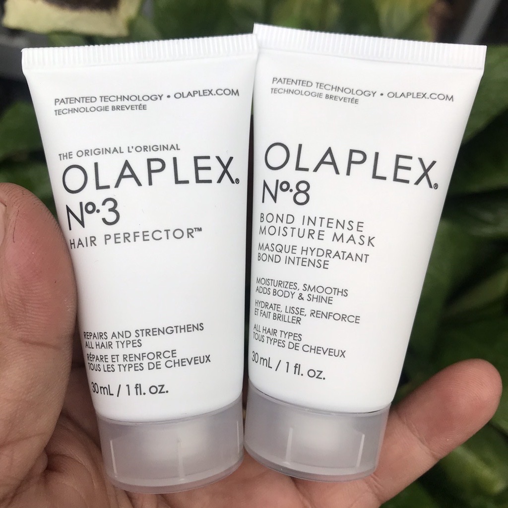 Set phục hồi tóc hư tổn Olaplex No 3 - No 8 100mlx2