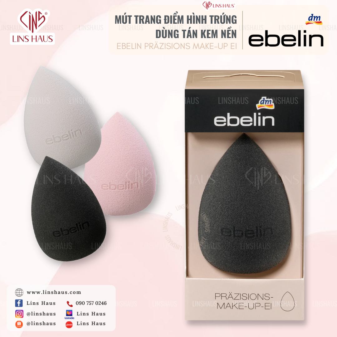 Mút Trang Điểm Ebelin Professional Make-Up Ei