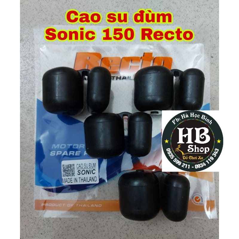 Cao su đùm Recto Thailand honda sonic