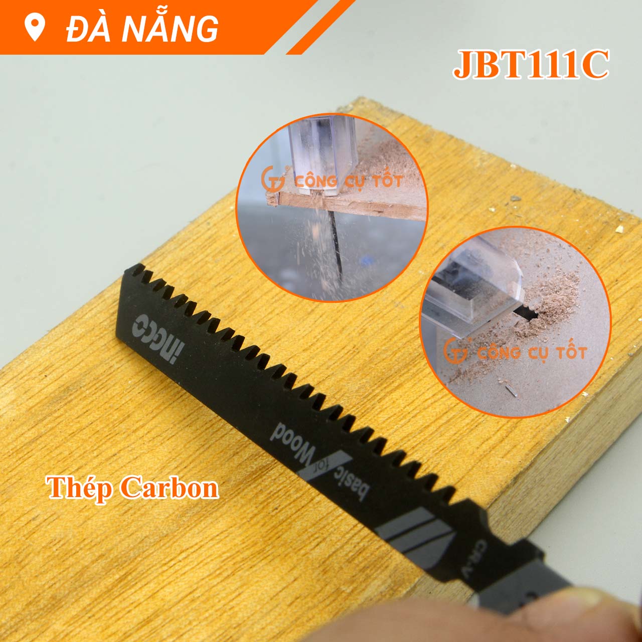 Bộ 5 lưỡi cưa lọng gỗ INGCO JBT111C
