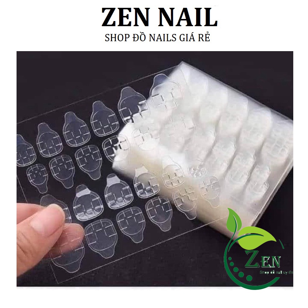 Miếng dán móng tay silicon , keo dán móng giả