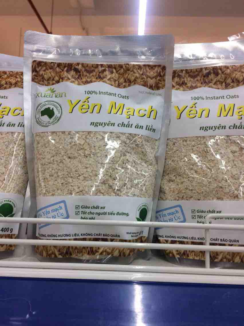 Yến mạch nguyên chất ăn liền 400gr