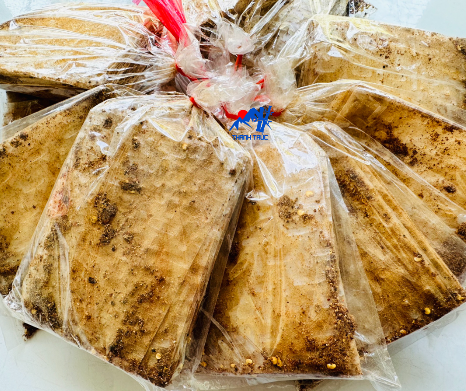 Bánh Tráng Lắc Muối Đen (Xau 10 bịch)