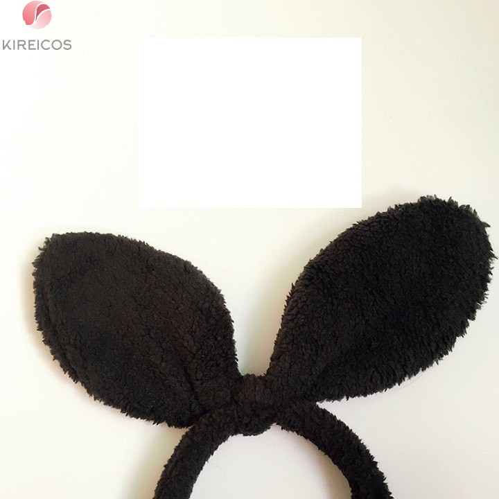 [HCM]Cài Tóc Trang Điểm Tai Thỏ Kute Cao Cấp - kireicos