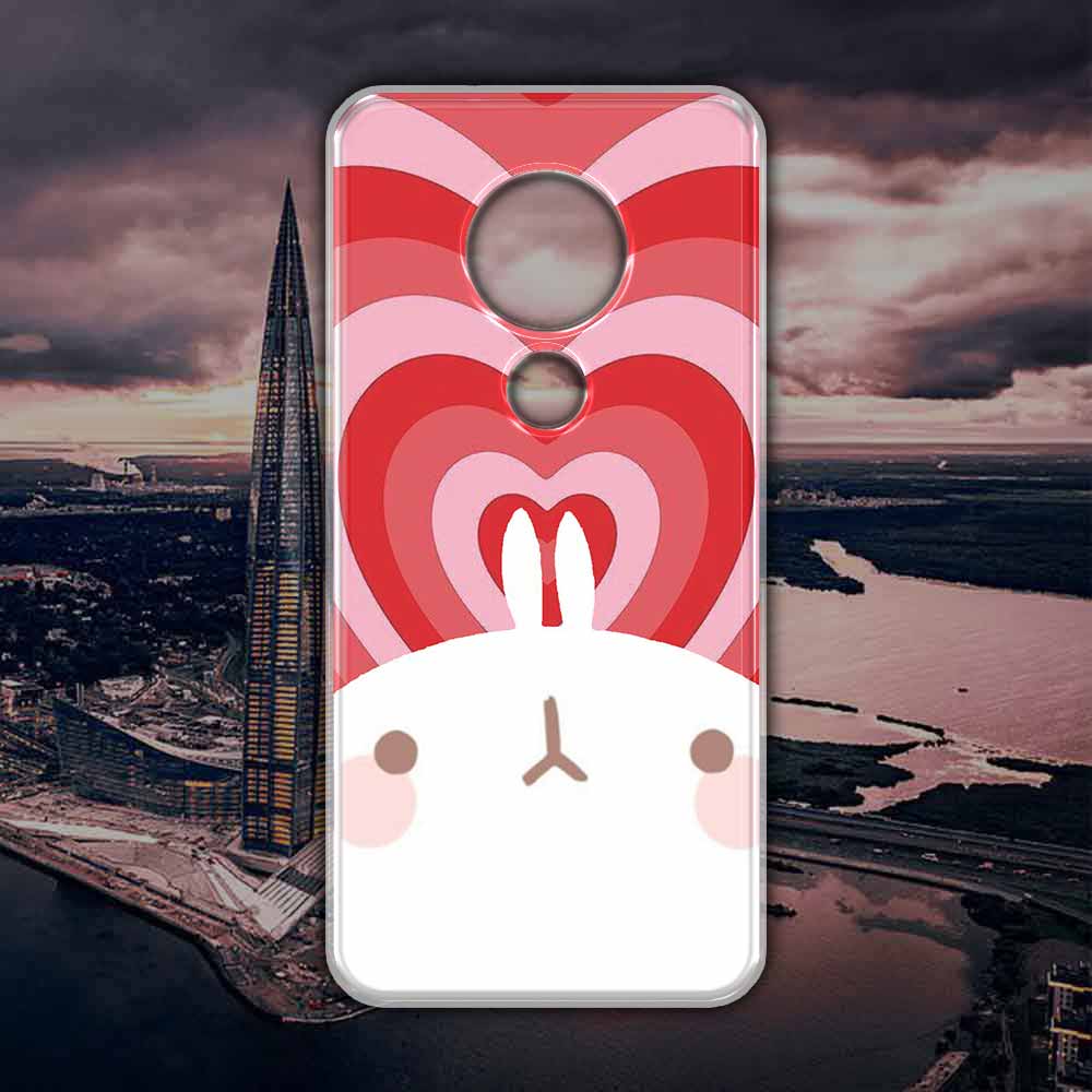 Ốp lưng cho Nokia 6.2 hình Cute cat with heart  A044-042