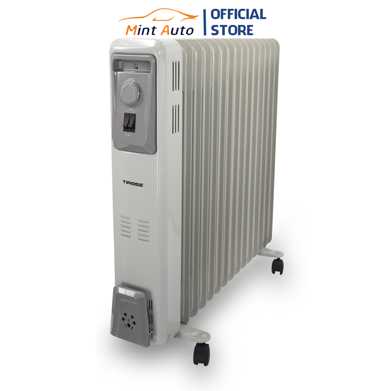Máy sưởi dầu 15 thanh tiross ts9219 - công suất 2800w - hàng chính hãng - bảo hành 12 tháng