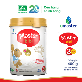 Sữa bột Umaster- Master Bibi số 3 3 - 6 tuổi thumbnail