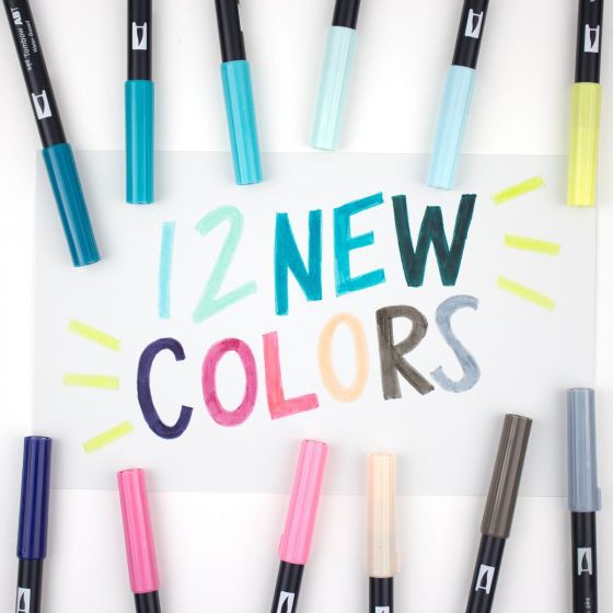 Bút cọ Tombow Dual Brush pen new colour