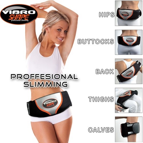 Máy Matxa Lưng, Đai Quấn Bụng vibro shape, Đai massage nóng rung