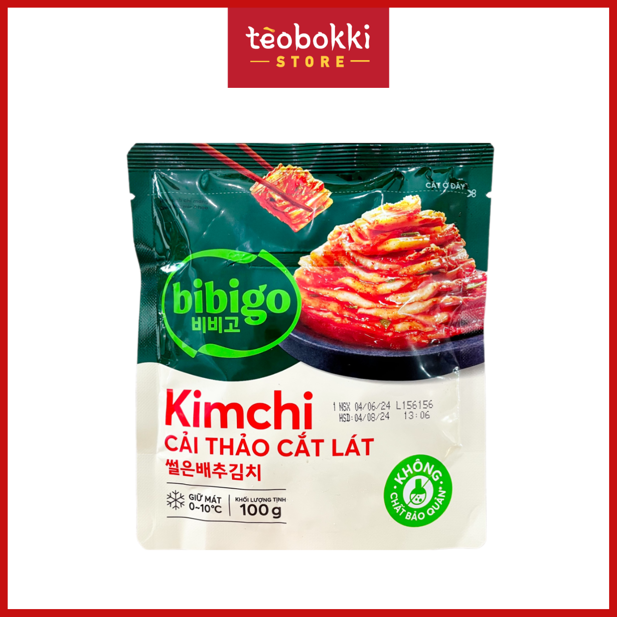 [SHIP HCM] Kim chi cải thảo cắt lát Ông Kim's Bibigo