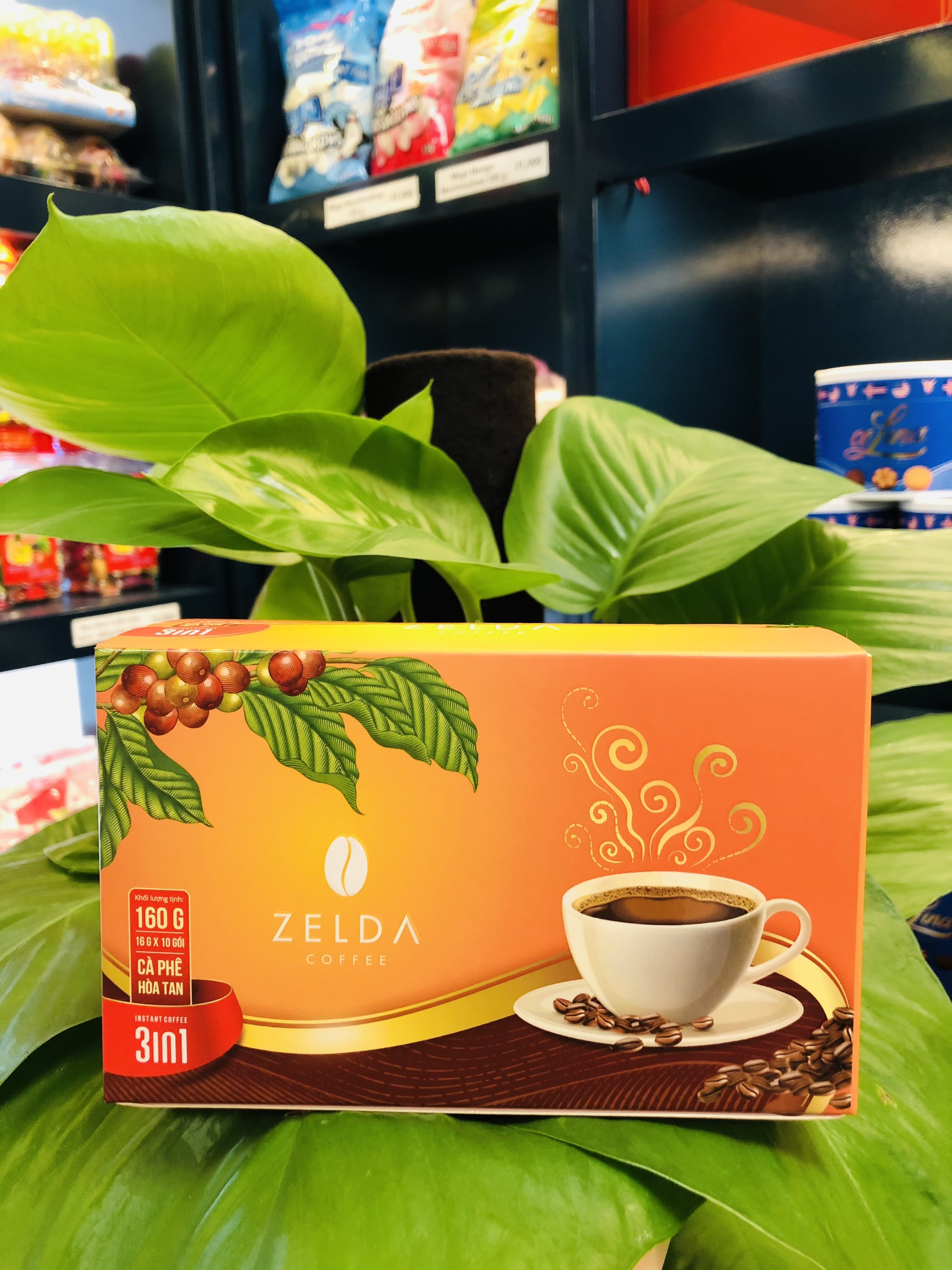 Cà phê 3in1 hiệu zenda 160g