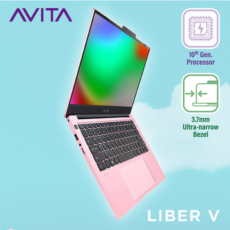 Bảng giá Laptop AVITA LIBER V 14 màu hoa hồng  - Intel Core i5-10210U / RAM 8GB / Bảo hành 18 tháng - Tặng balo - Hàng chính hãng Phong Vũ