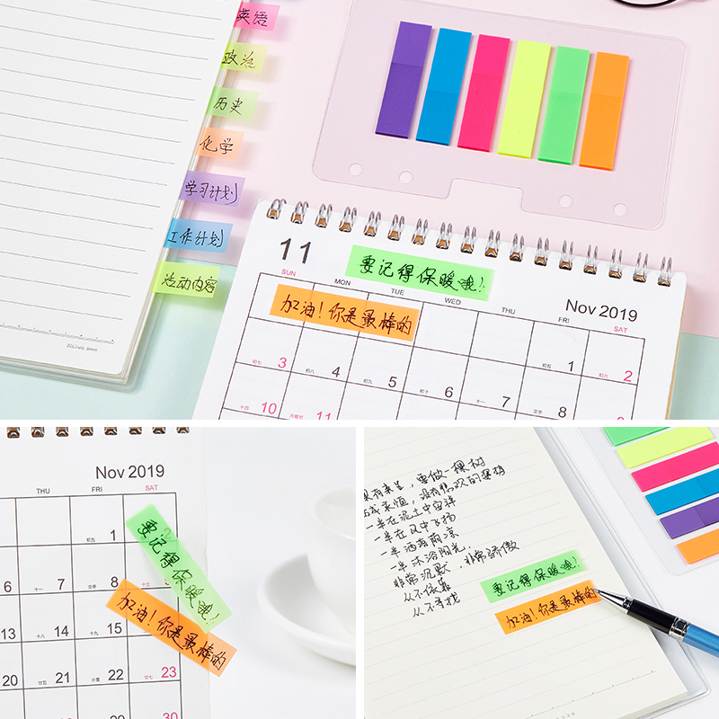 Note 10 Màu Phân Trang - Sticky Note BAOKE  TZ5014