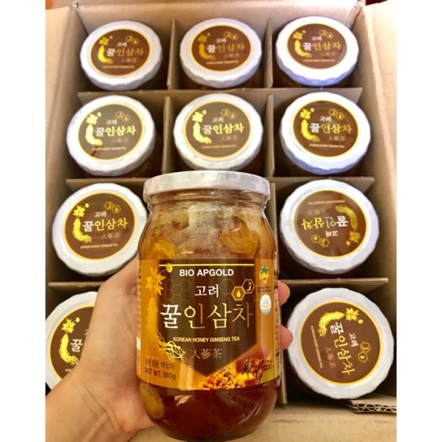 Nhân Sâm Lát tươi ngâm Mật ong Hàn Quốc