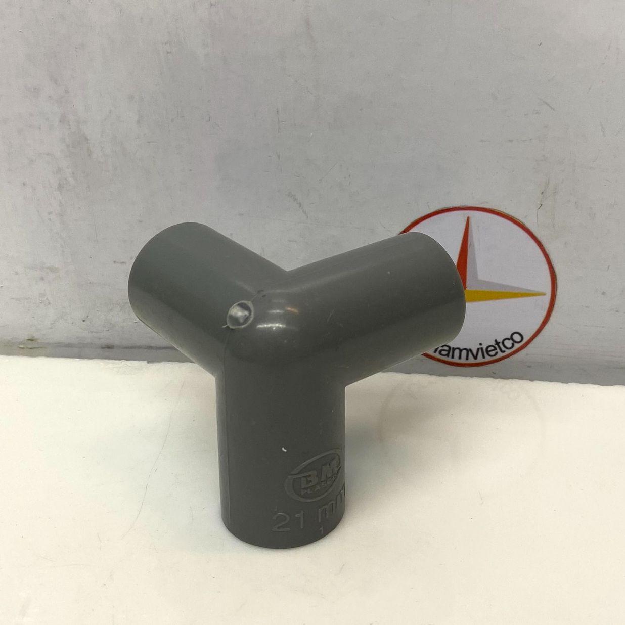 Co góc 3 nhánh, tê góc, co 3 hướng 21 nhựa pvc bình minh