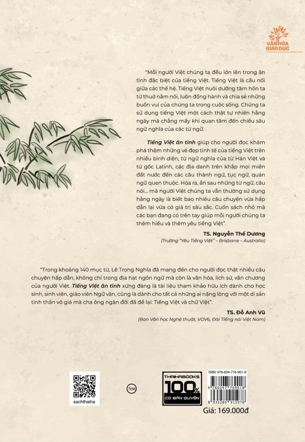 Sách - Tiếng Việt Ân Tình
