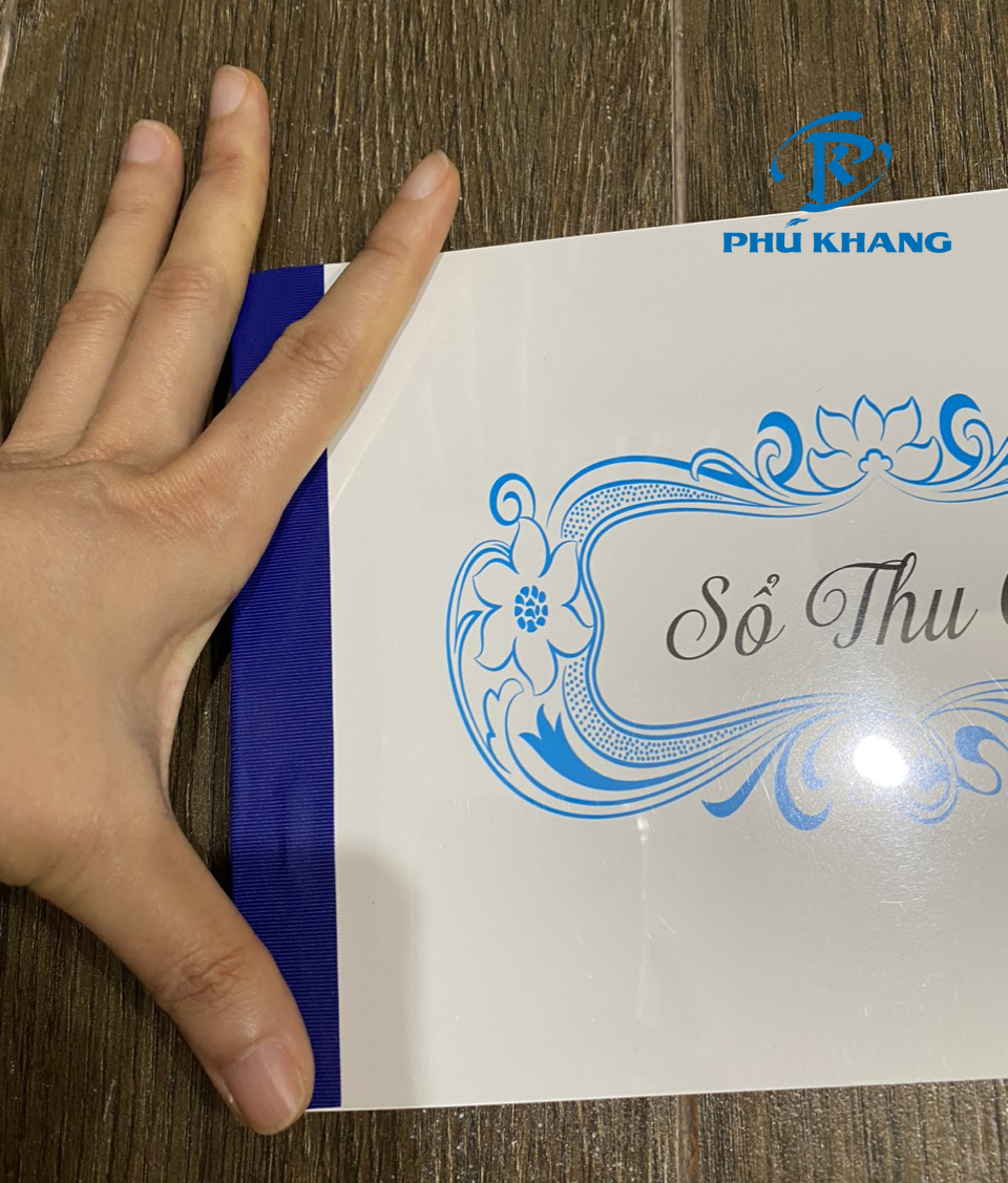 Combo 4 cuốn Sổ Thu Chi A5 -  [1 cuốn 100 tờ in 1 mặt]