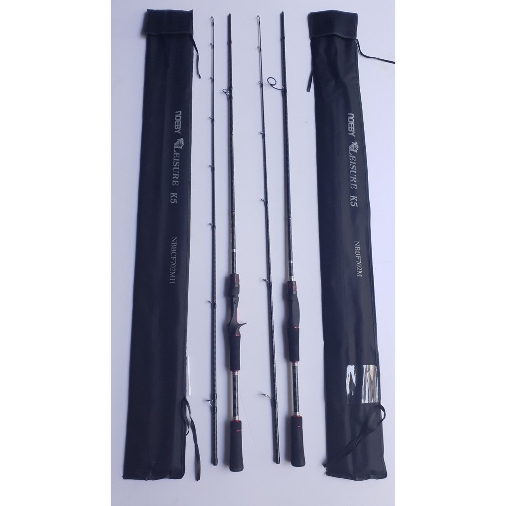 Cần Câu Lure Noeby Leisure K5  Cacbon Xoắn X Toàn Thân 🔰 Cam Kết  🔰 Cần Lure