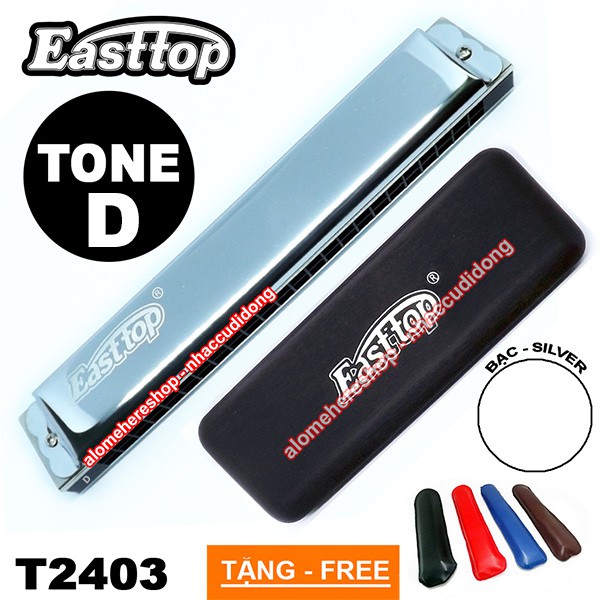 Kèn harmonica tremolo Easttop T2403 Key D