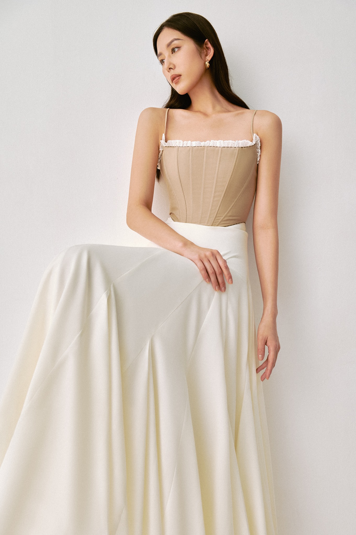 MAVEN - Áo croptop corset Phoebe Top