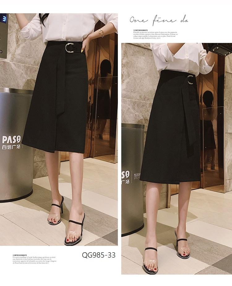 QG985 -CHÂN VÁY CÔNG SỞ THIẾT KẾ CAO CẤP