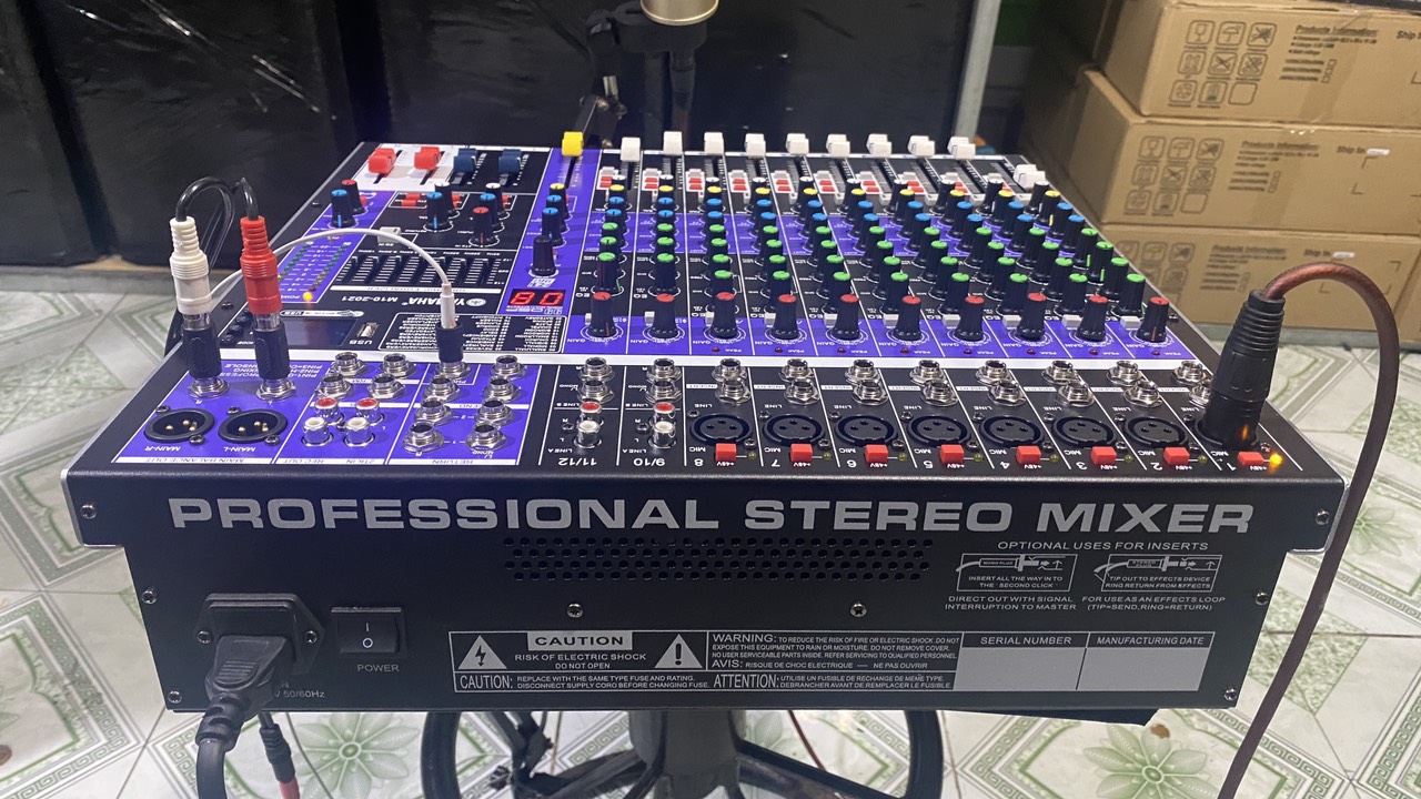 [HCM]✔️ Mixer Yamaha M10 -2021