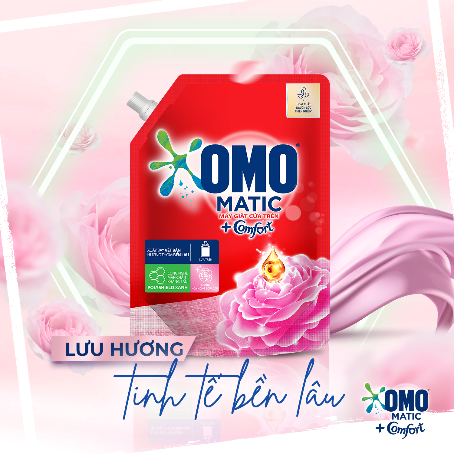 [Hàng tặng không bán - HC Gift] Nước giặt OMO MATIC 150G (mẫu ngẫu nhiên)