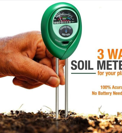 [HCM]Máy đo độ PH đất 3 in 1