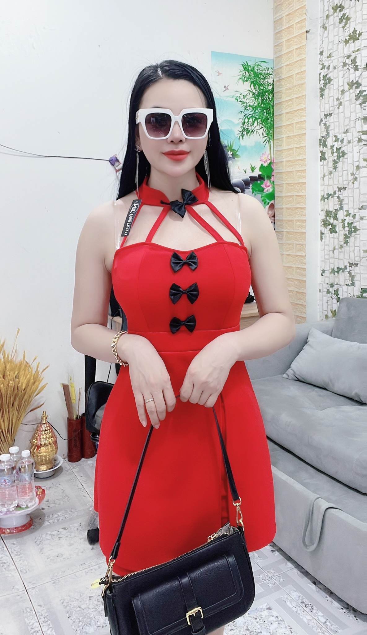 SÉT ĐẦM KÈM QUẦN XINH XẮN