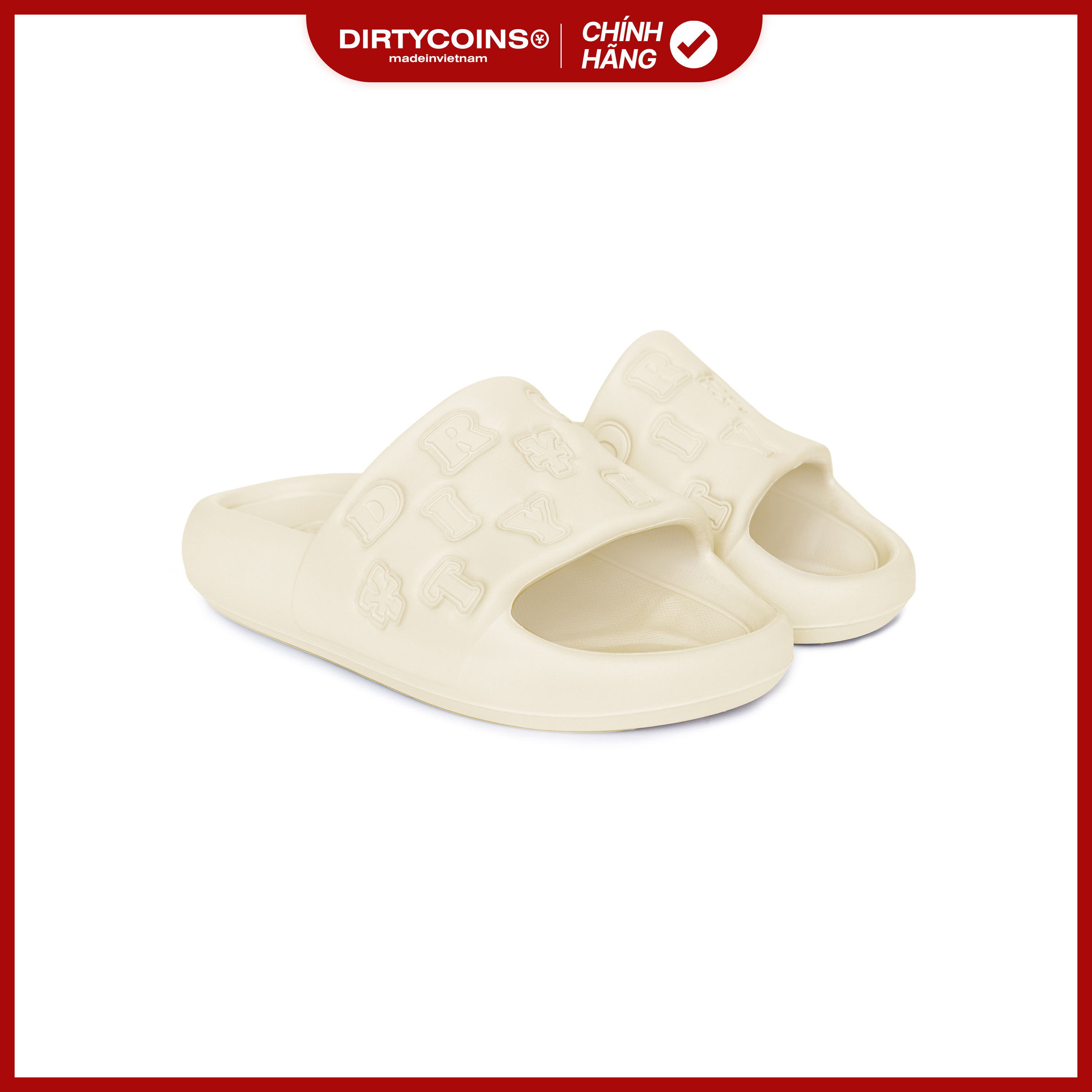 Dép DirtyCoins Embossed Slides