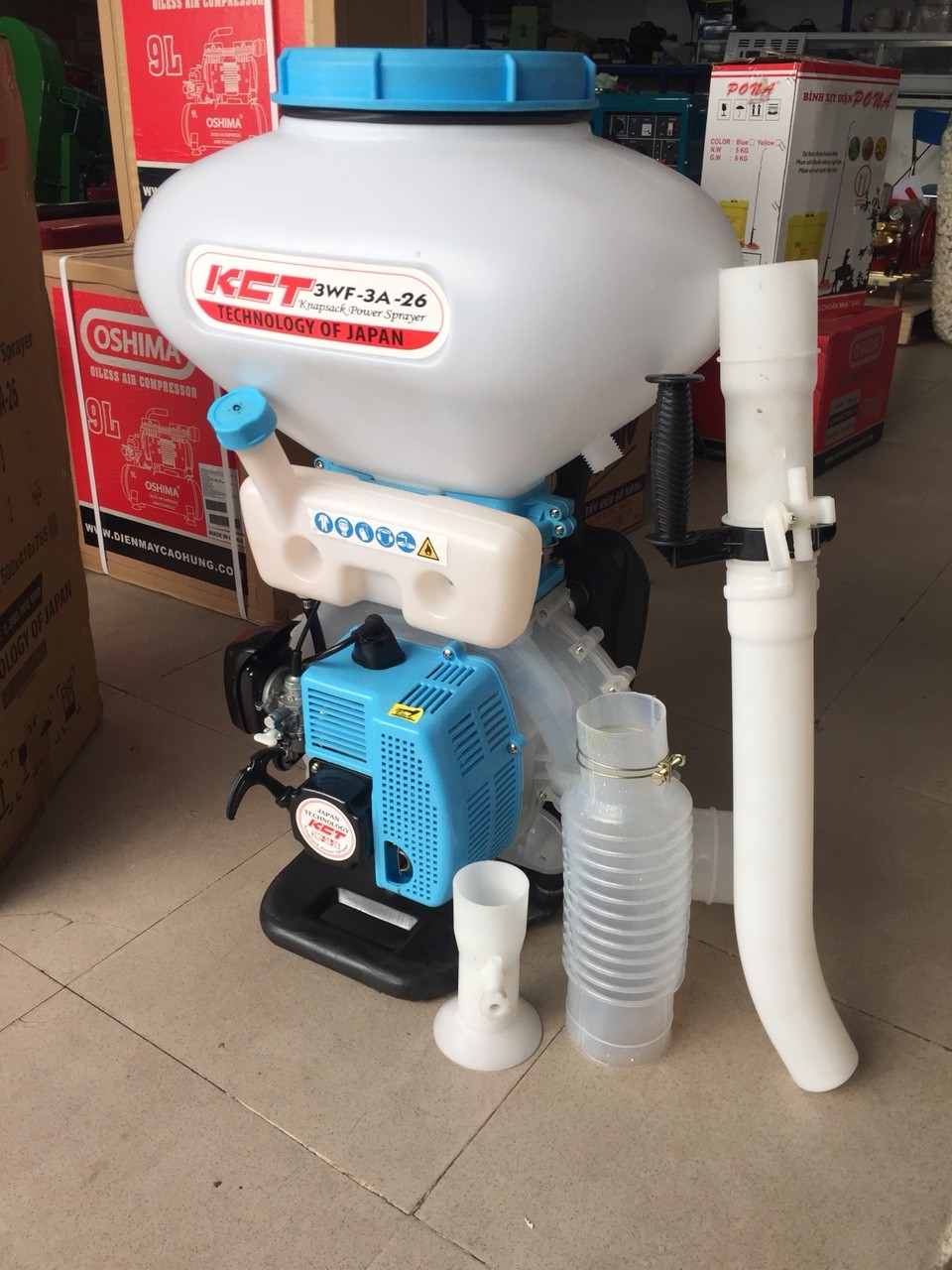 Bình xịt xạ phân KCT 3WF-3A-26